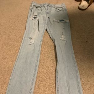 pac sun ripped jeans